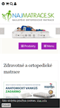 Mobile Screenshot of najmatrace.sk